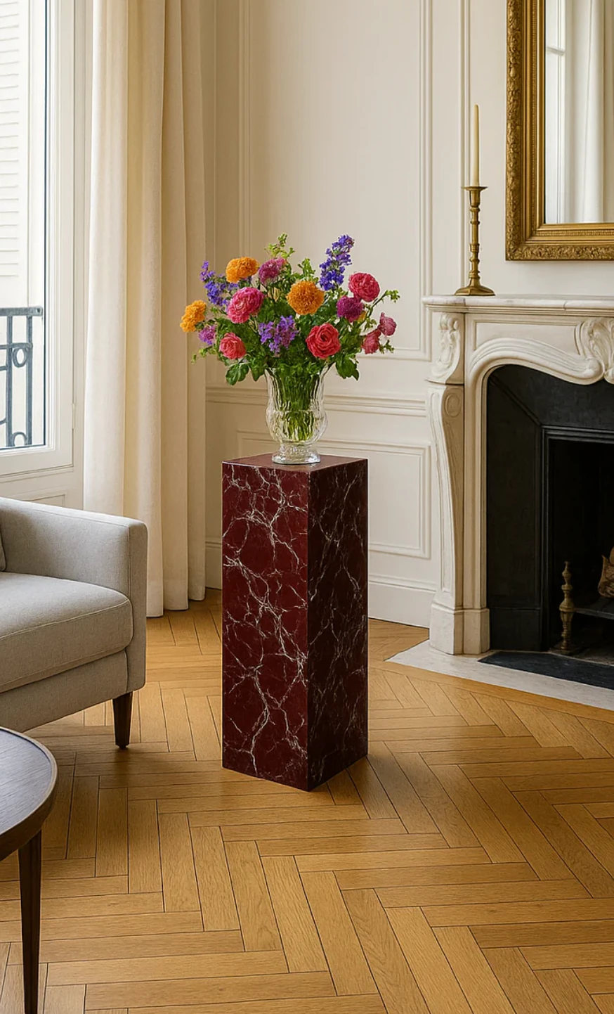 Swan Elazığ Vişne Mermer Sütun / Komidin