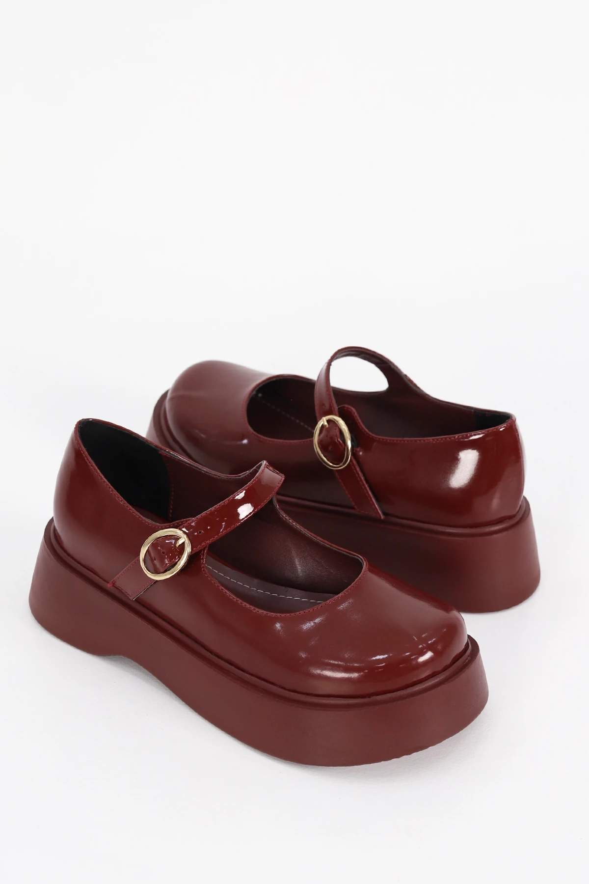 SM 4022 Baretli Toka Detaylı Tabanlı Loafer