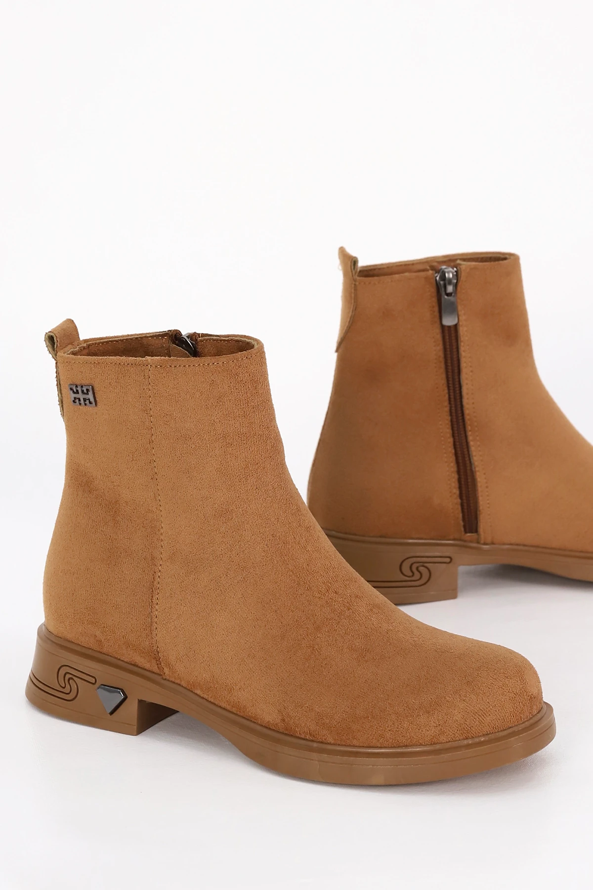 BLN SY300 Alçak Topuklu Klasik Yarım Bot