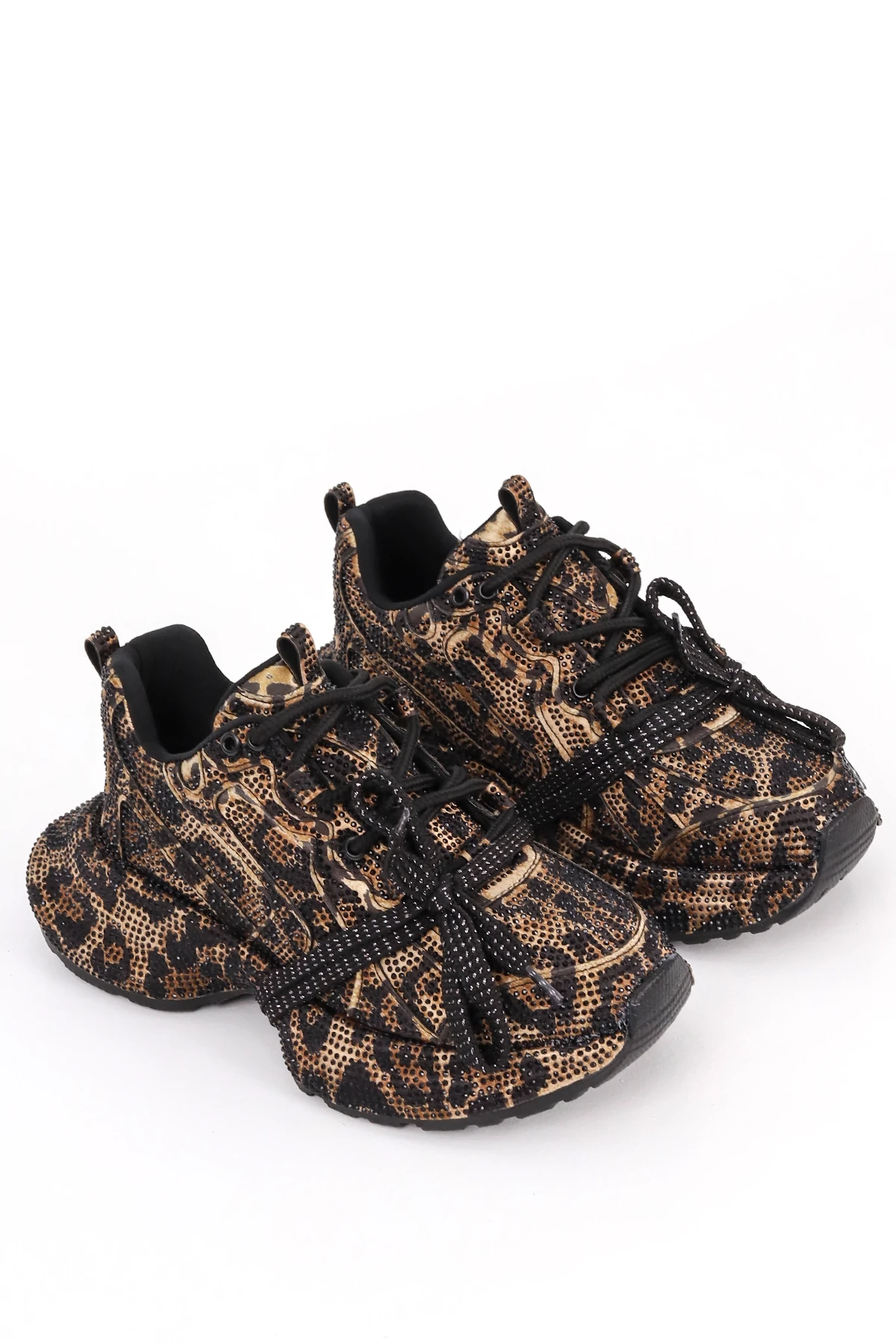 PRNS 131-3 Taşlı Spor Ayakkabı