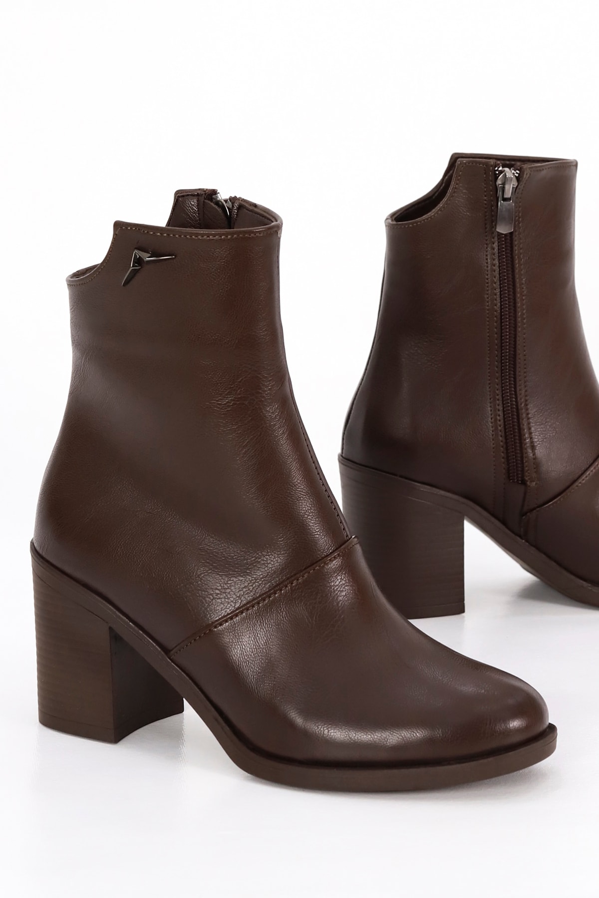 BLN SY410 Orta Topulu Klasik Yarım Bot