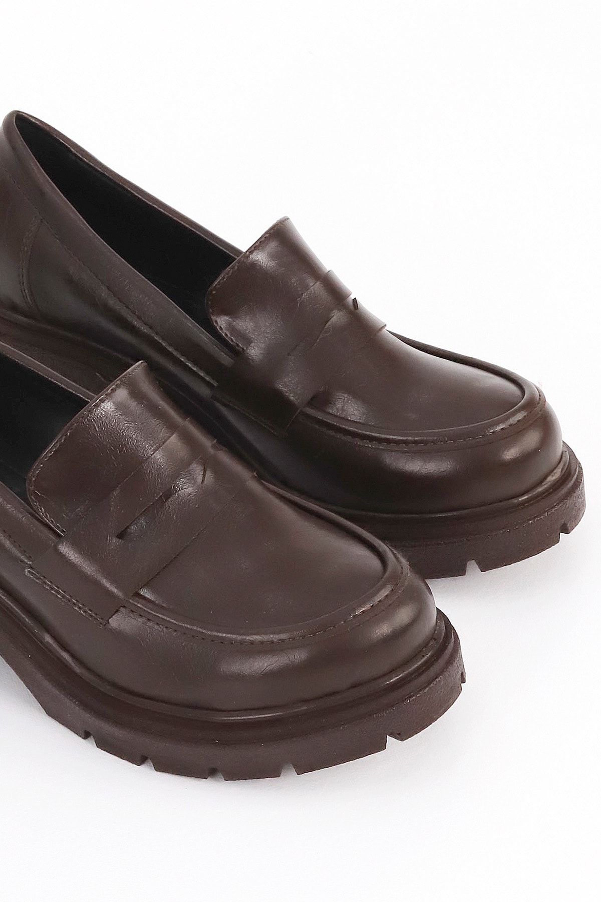 JVL 706 Toka Detay Topuklu Loafer