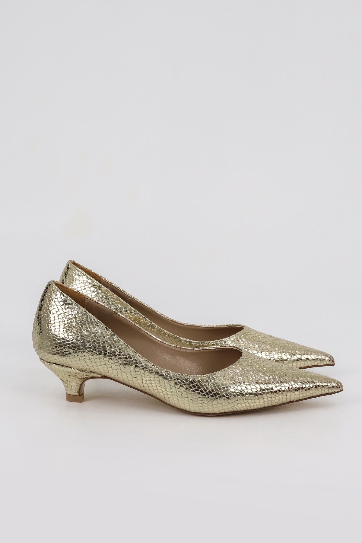 RSD 165 Fındık Topuk Stiletto - GOLD