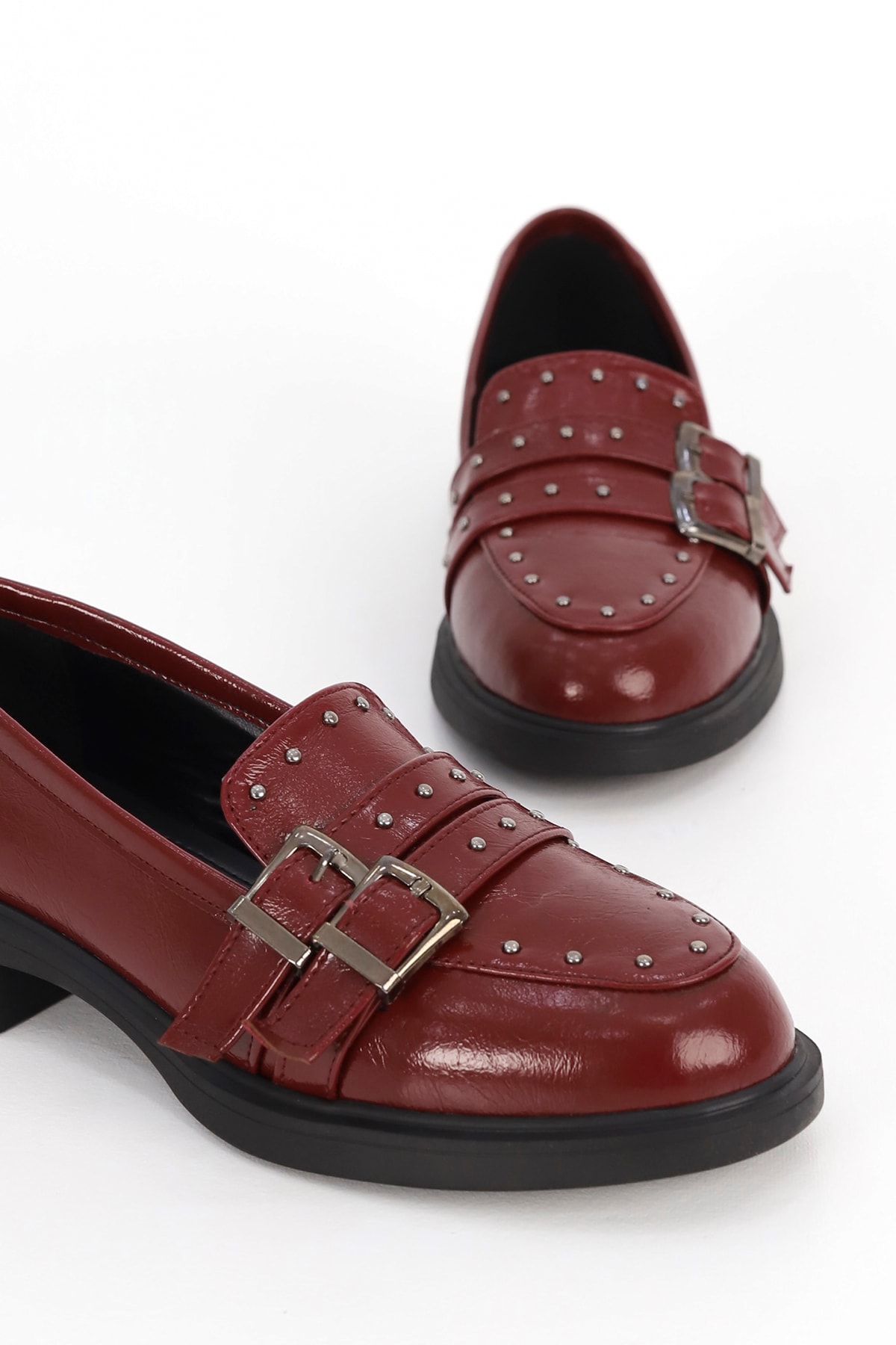 İNT 4075 Toka Detay Troklu Loafer
