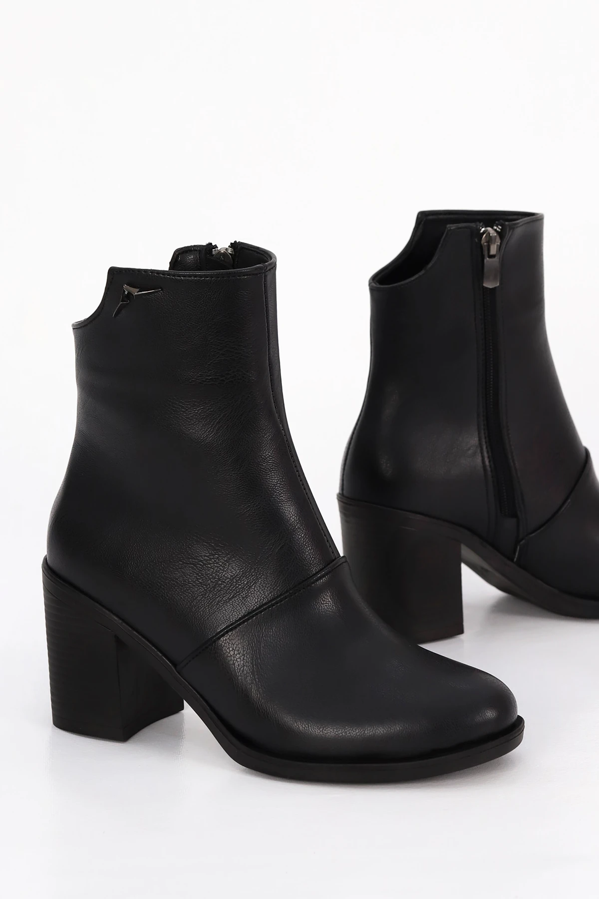 BLN SY410 Orta Topulu Klasik Yarım Bot