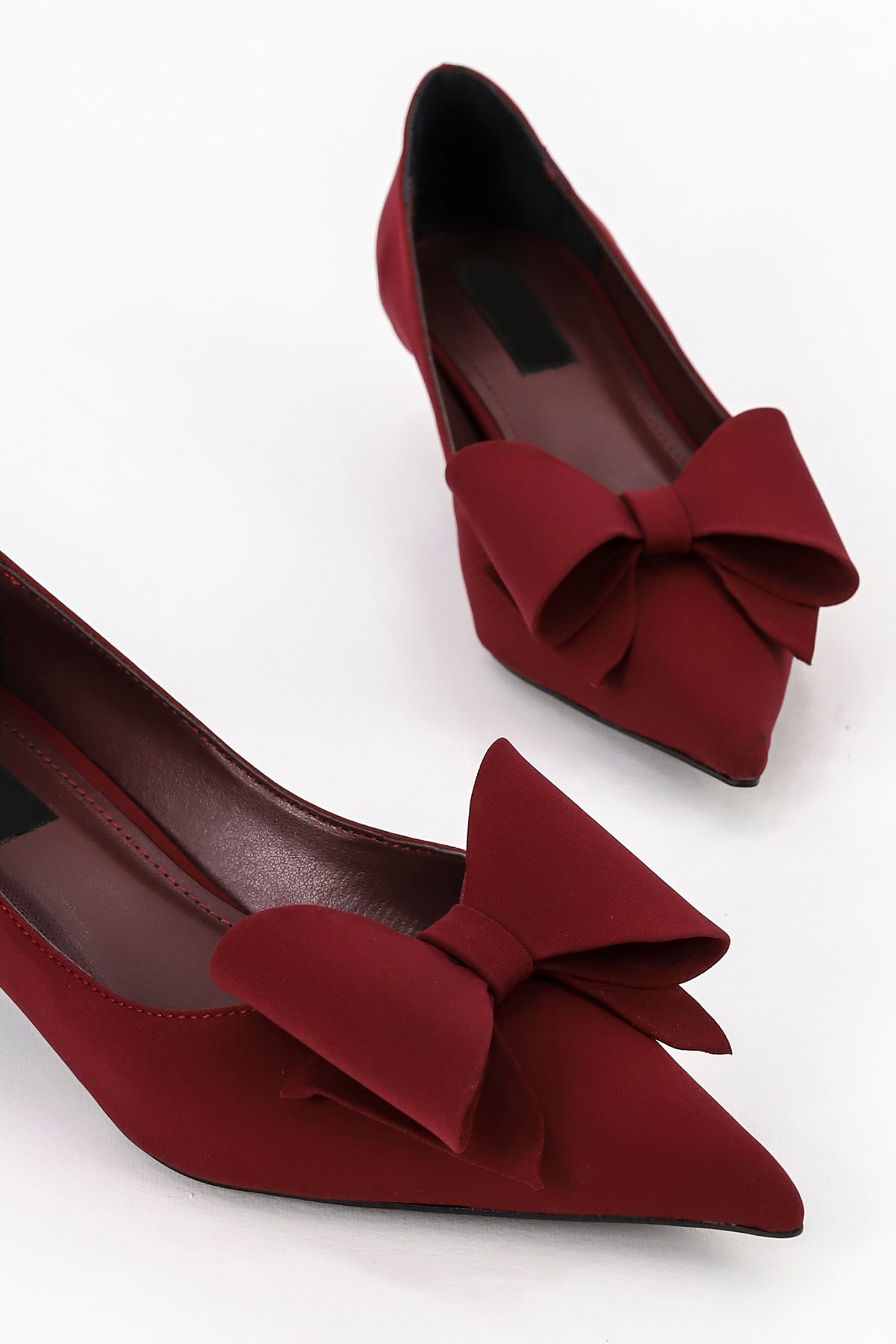 RSD 1000 Fiyonklu Stiletto - BORDO