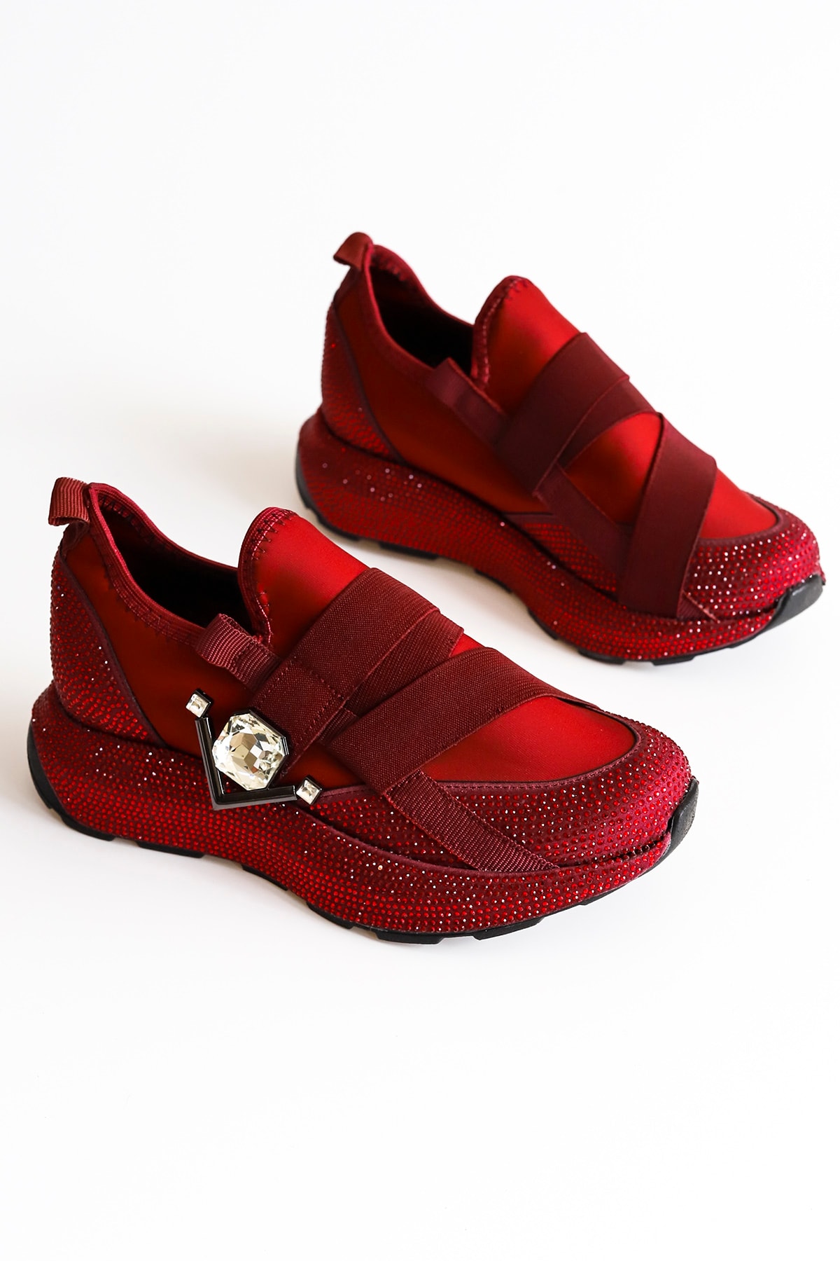 LN 610 Toka Detaylı Spor Ayakkabı - BORDO