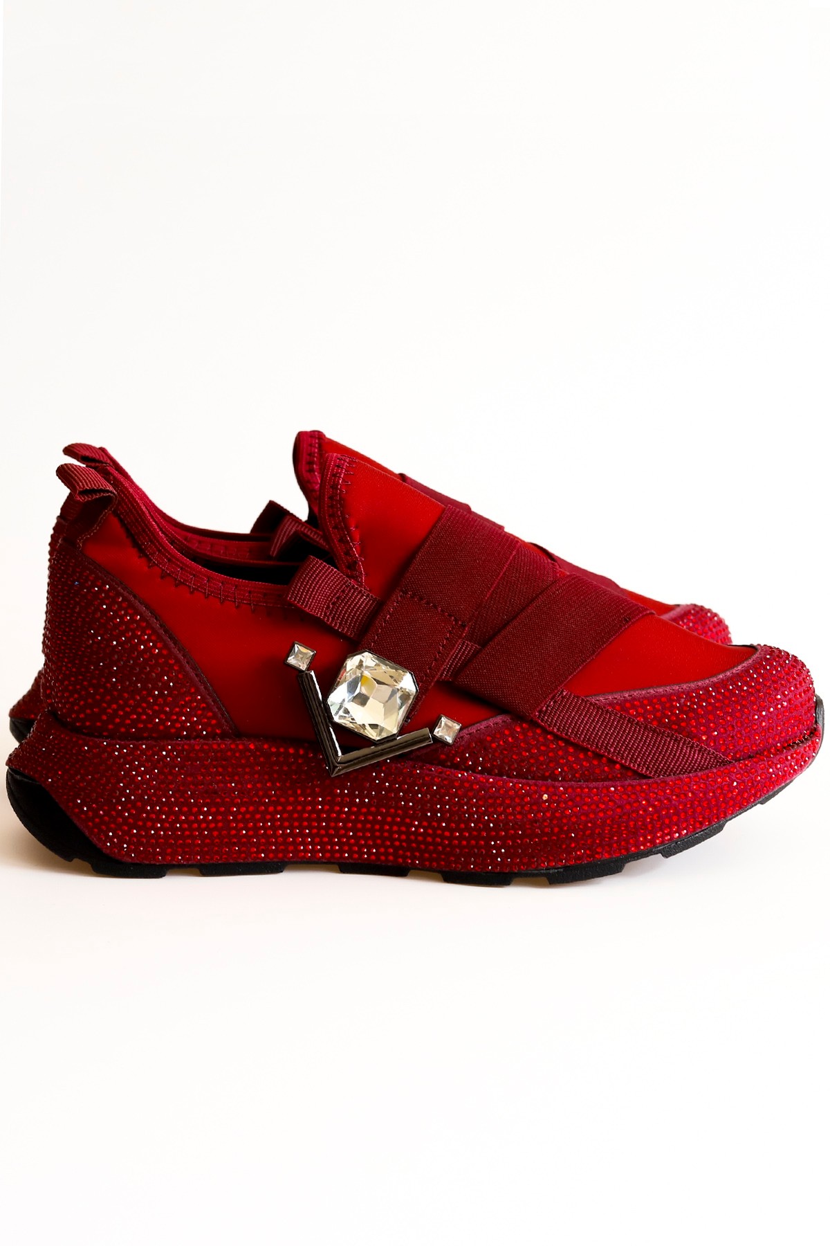 LN 610 Toka Detaylı Spor Ayakkabı - BORDO