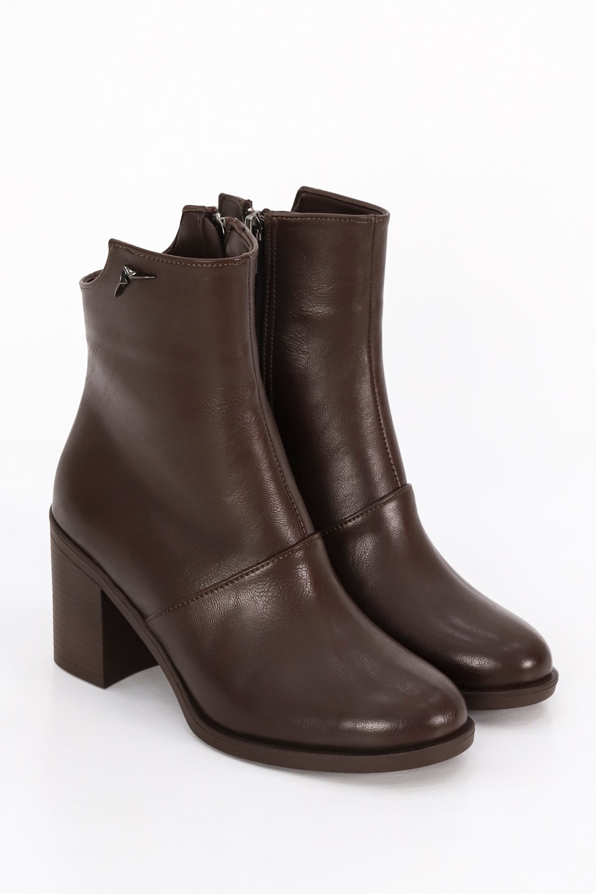 BLN SY410 Orta Topulu Klasik Yarım Bot