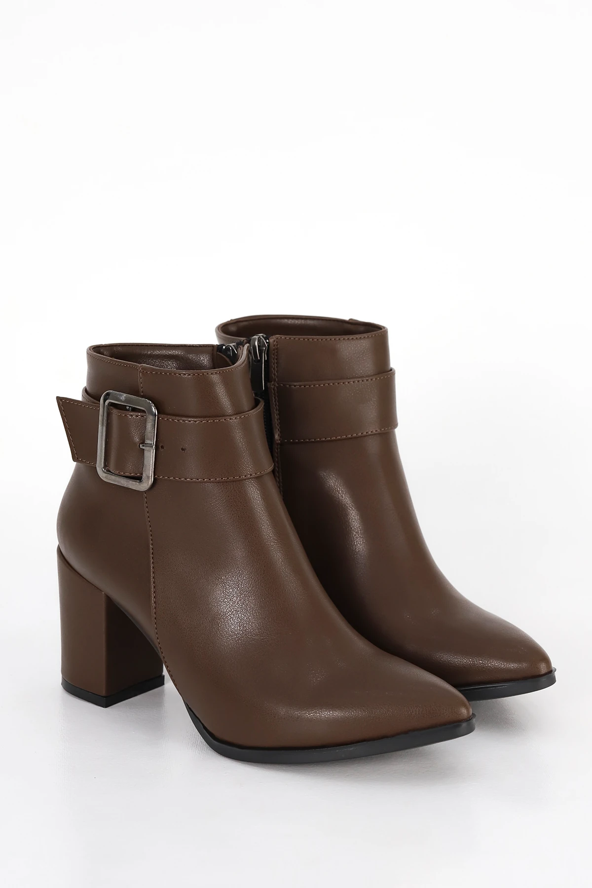 HNM 001 Toka Detaylı Fermuarlı Bot