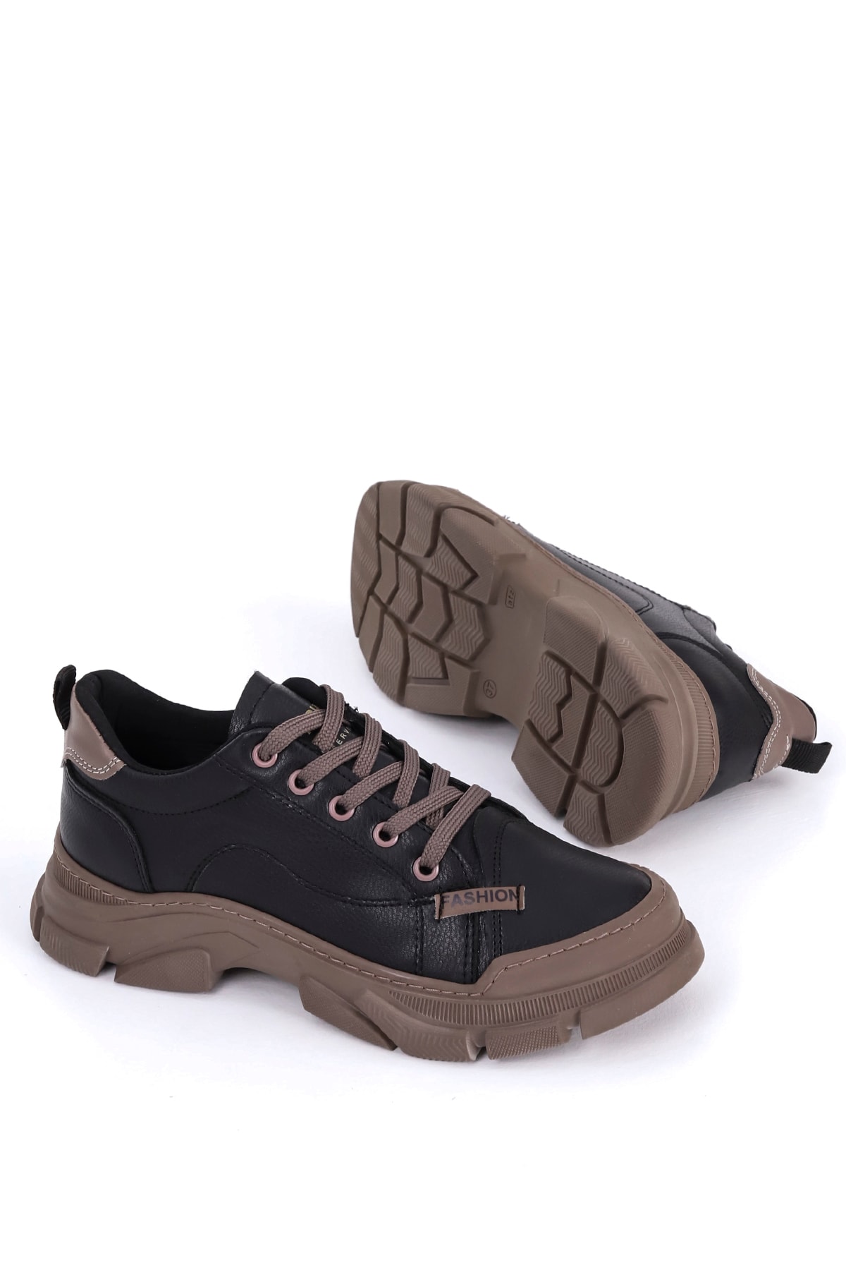 CNF 485 Fashion Bağcıklı Spor Ayakkabı - SİYAH