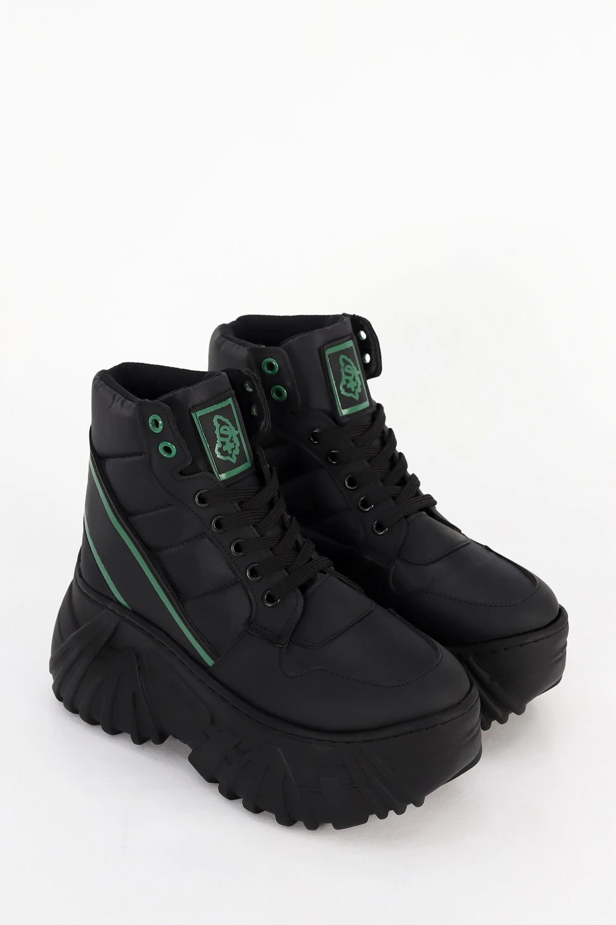 BT150 Yüksek Tabanlı Bağcıklı Bot