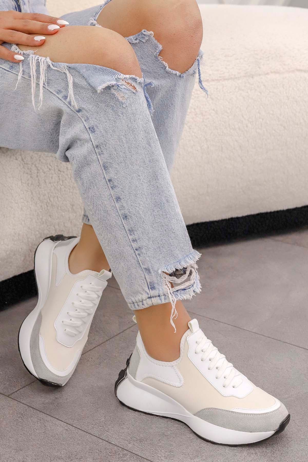 FLR 09 Yüksek Tabanlı Spor Ayakkabı