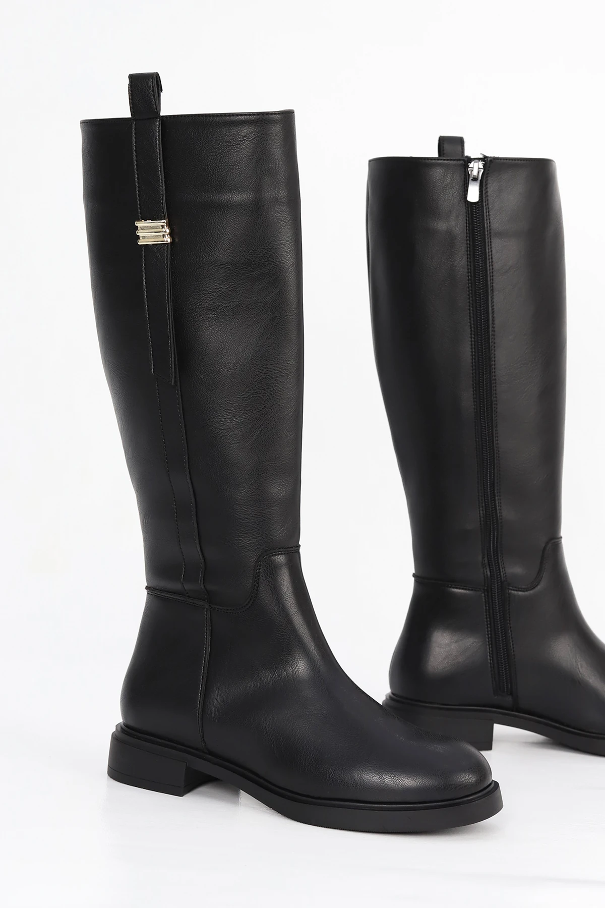 BTBRO-08 Binici Yan Toka Detay Alçak Taban Diz Altı Çizme