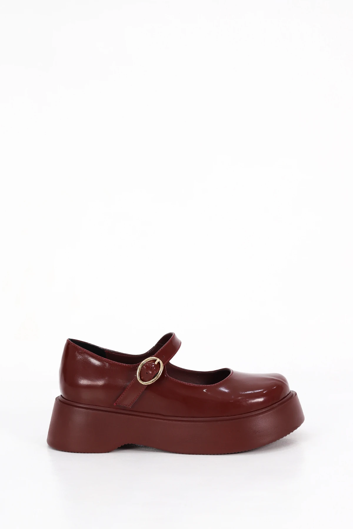 SM 4022 Baretli Toka Detaylı Tabanlı Loafer