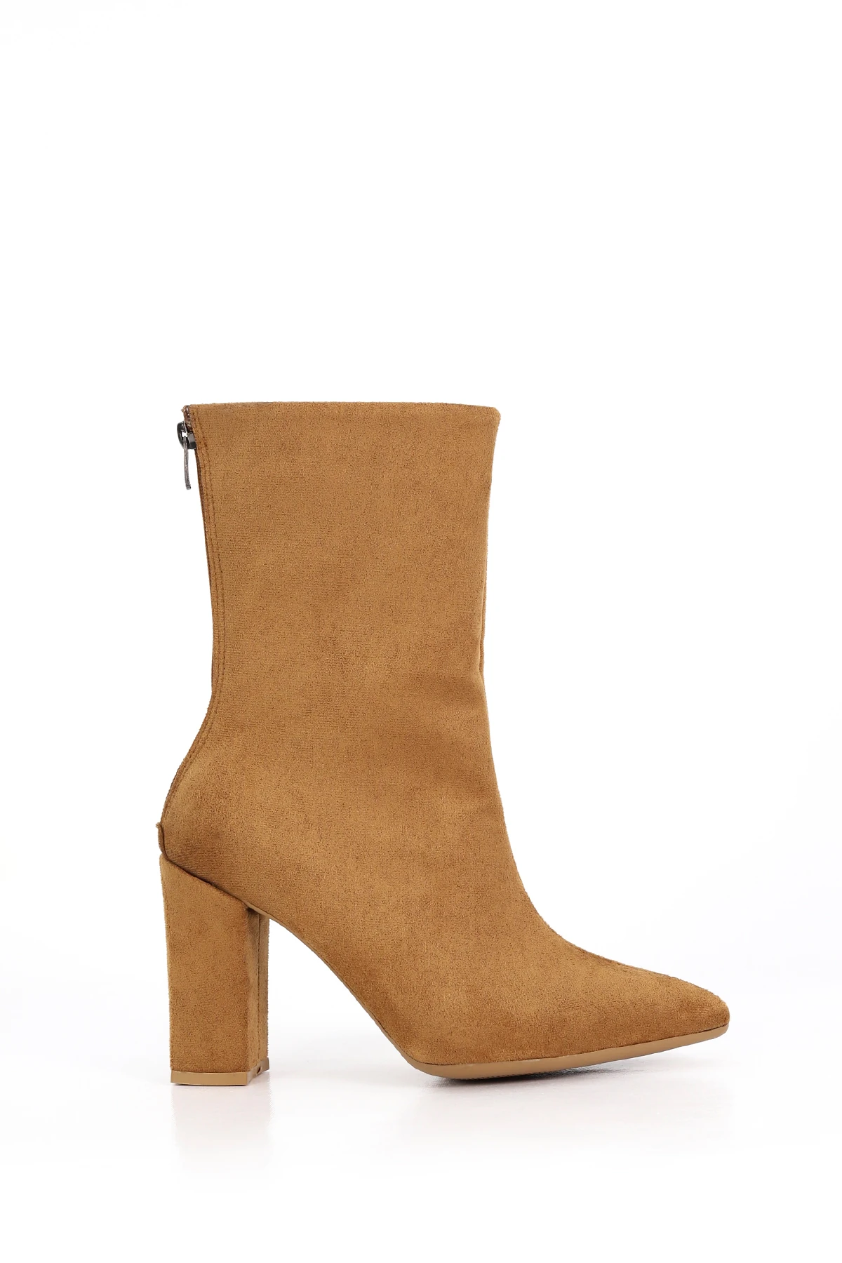 BLN 1006 Arka Fermuarlı Yüksek Topuklu Bot