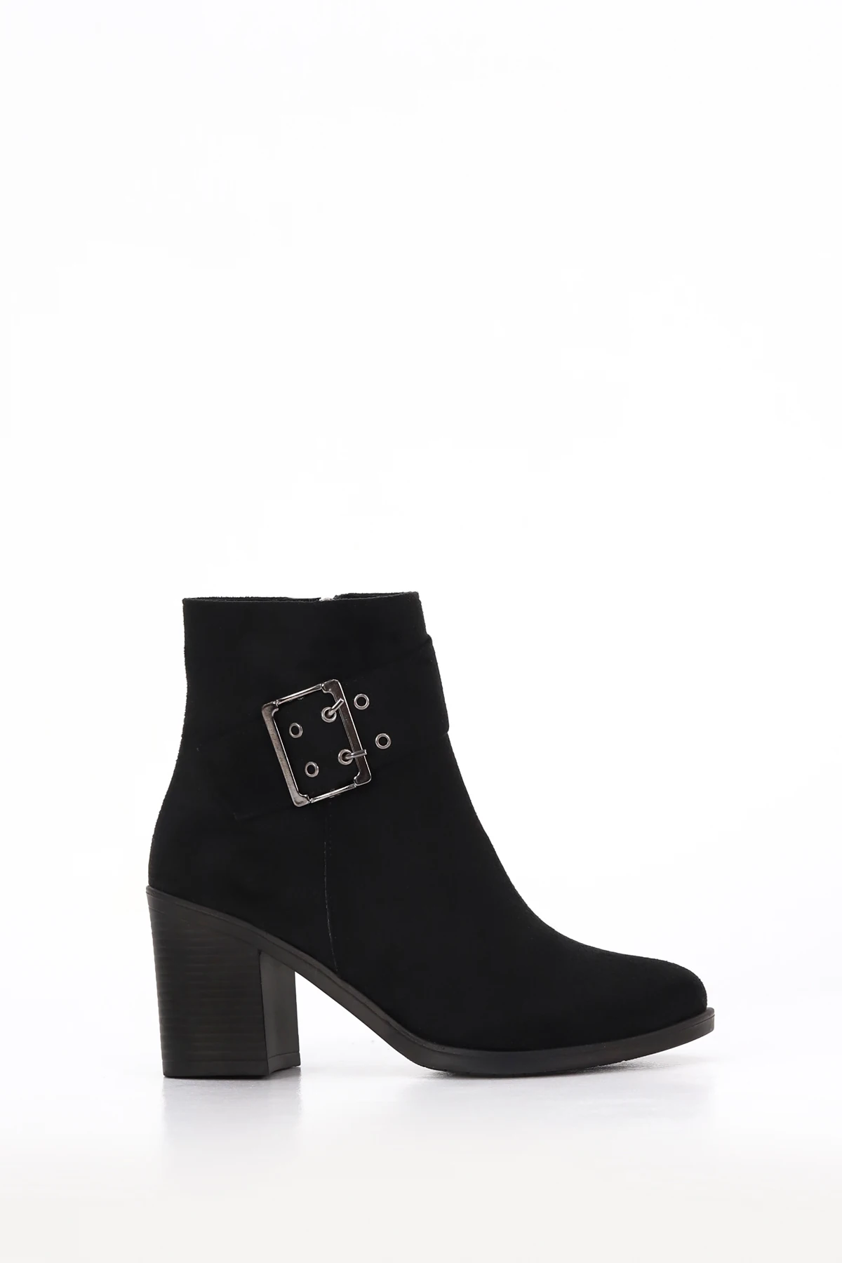 BLN SYB408 Toka Detaylı Yüksek Topuklu Bot