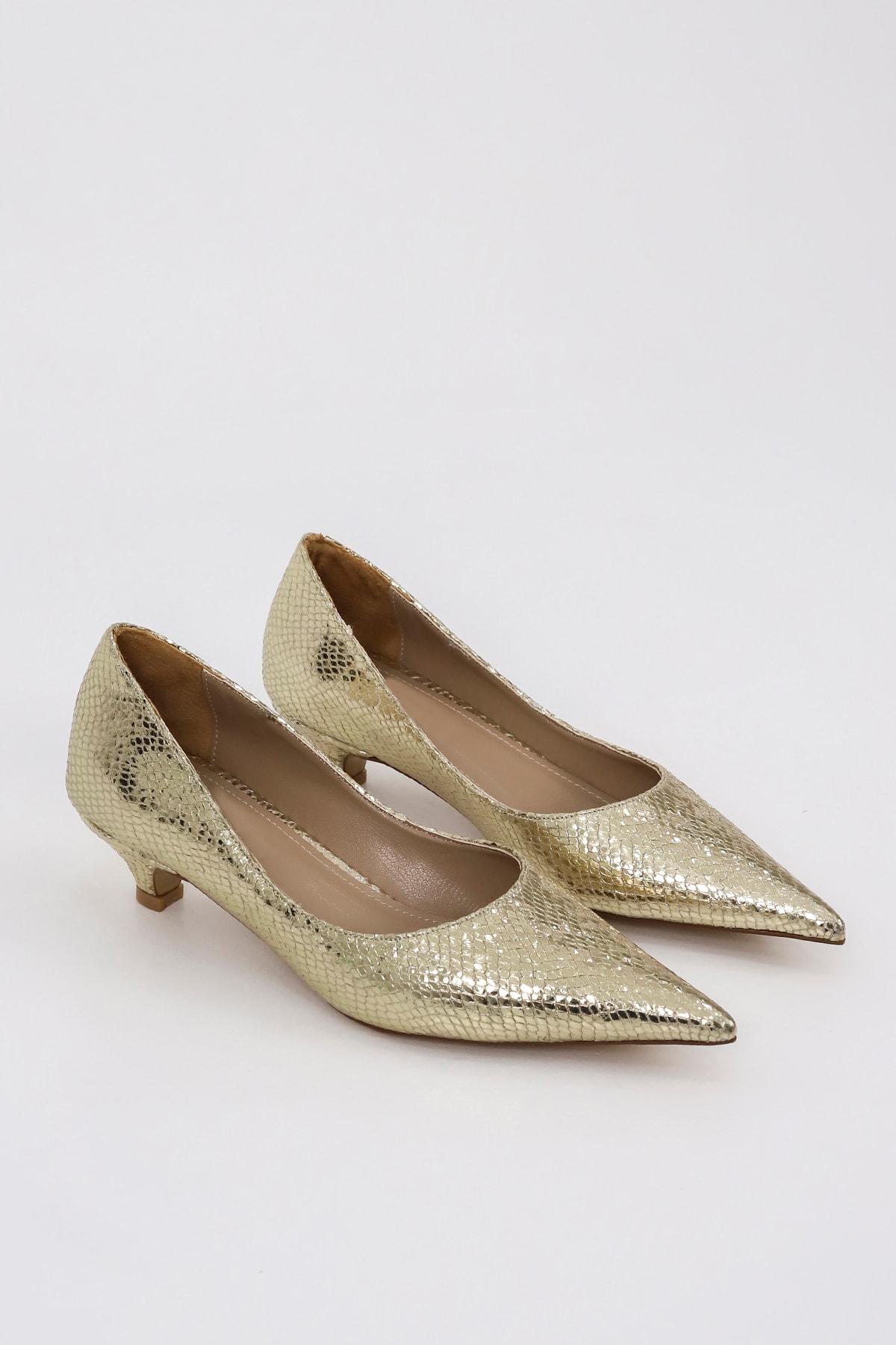 RSD 165 Fındık Topuk Stiletto - GOLD