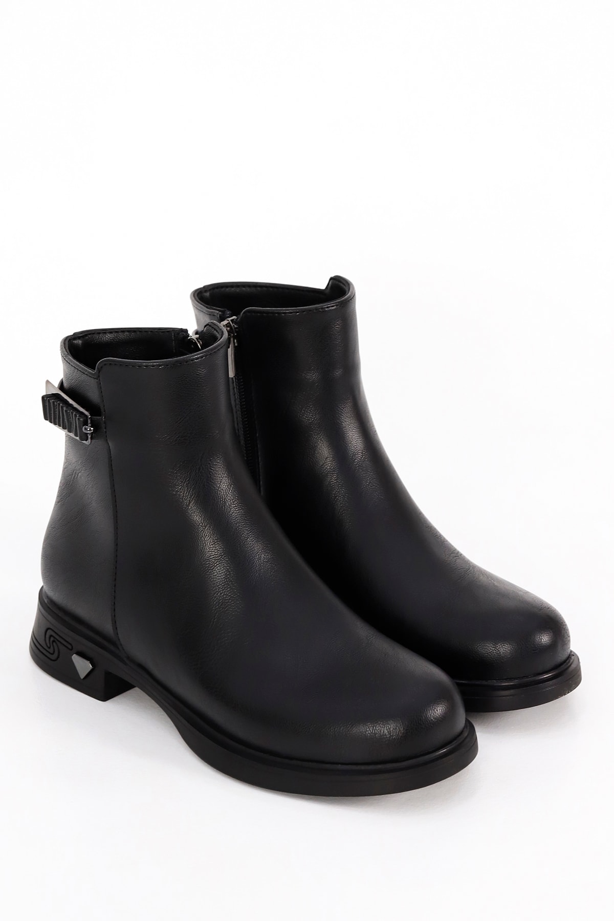 BLN sy302 Toka Detay Alçak Tabanlı Kısa Bot