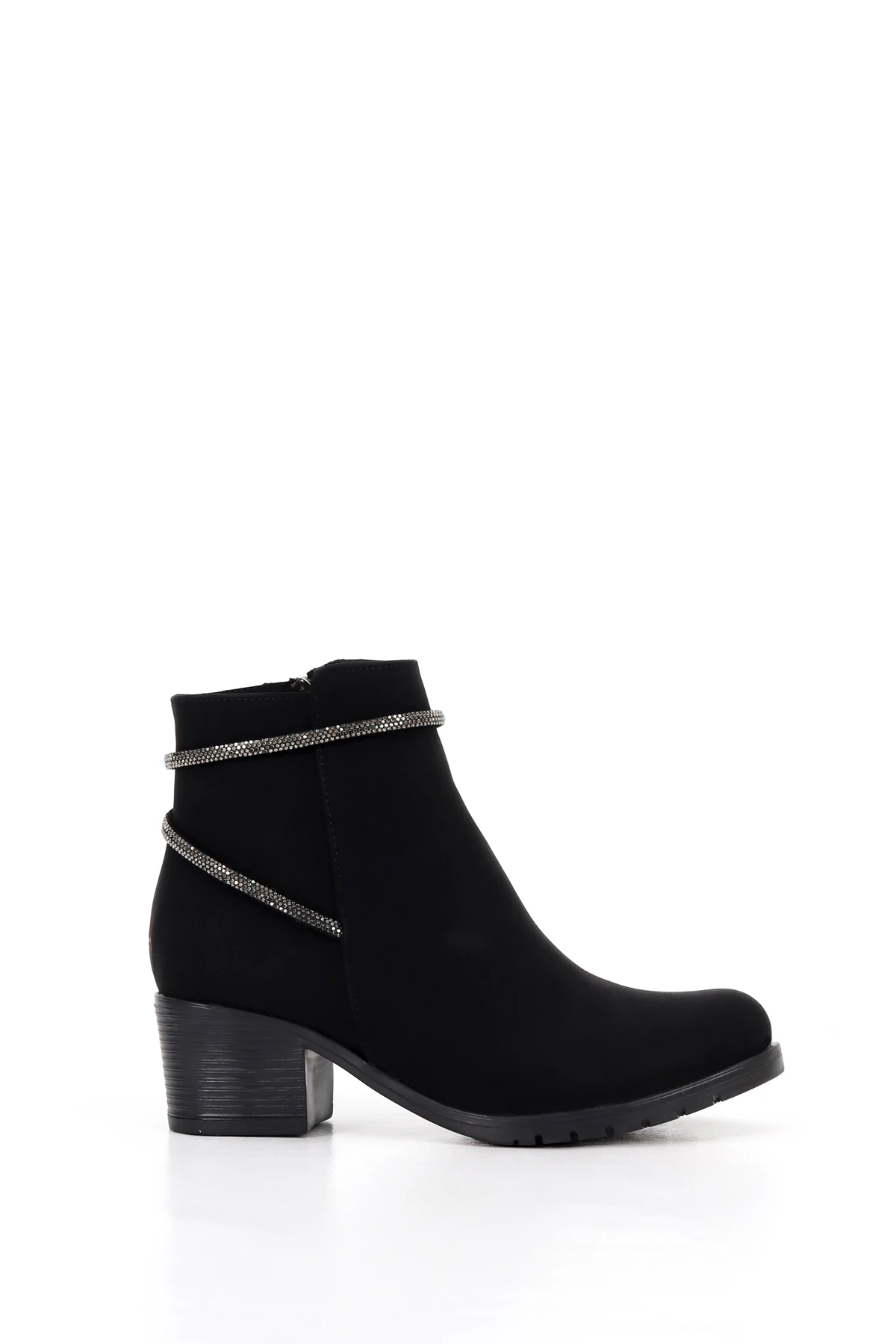 BLN N215 Taş Detaylı Yarım Bot