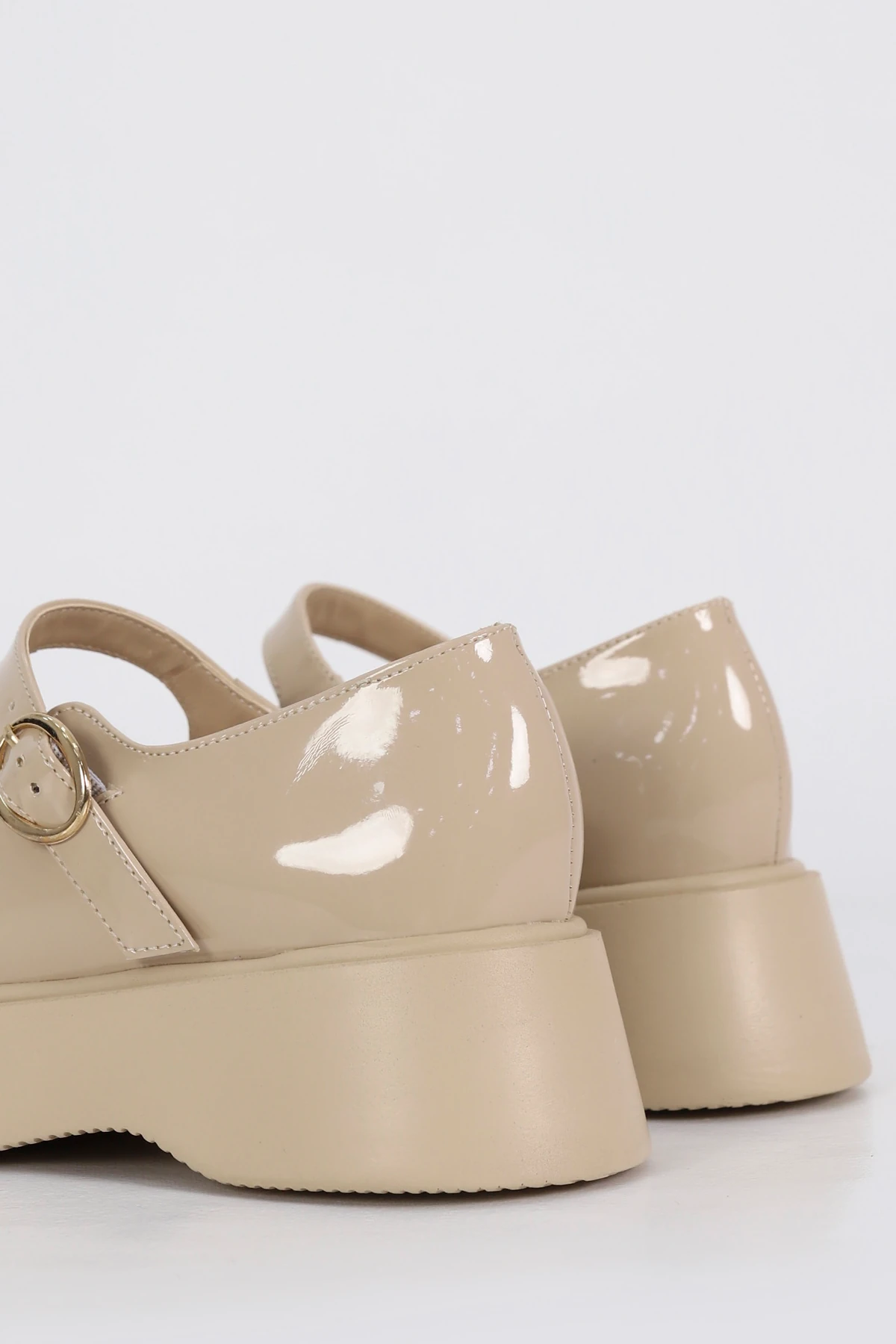 SM 4022 Baretli Toka Detaylı Tabanlı Loafer - TEN RUGAN