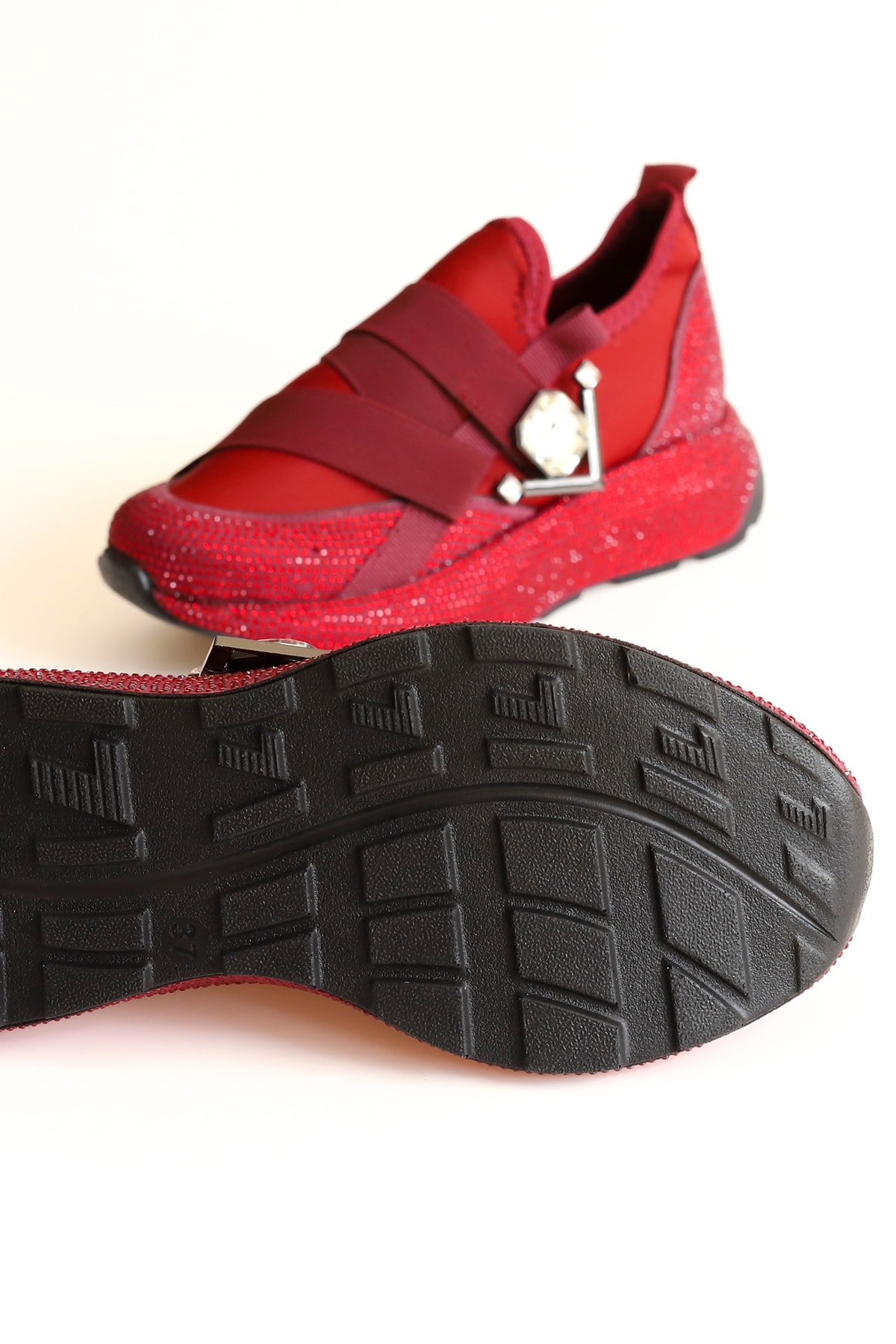 LN 610 Toka Detaylı Spor Ayakkabı - BORDO