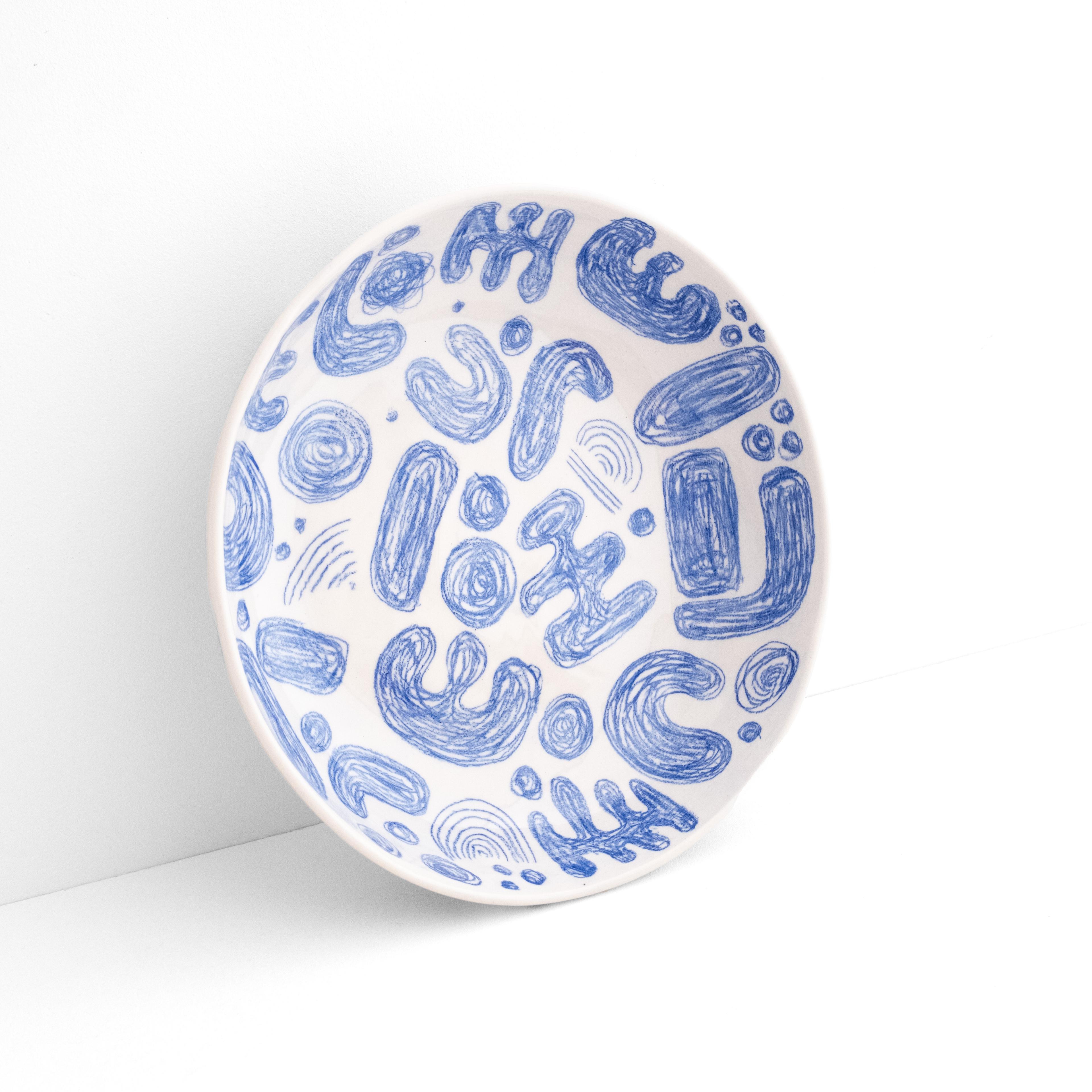 Large Stoneware Plate