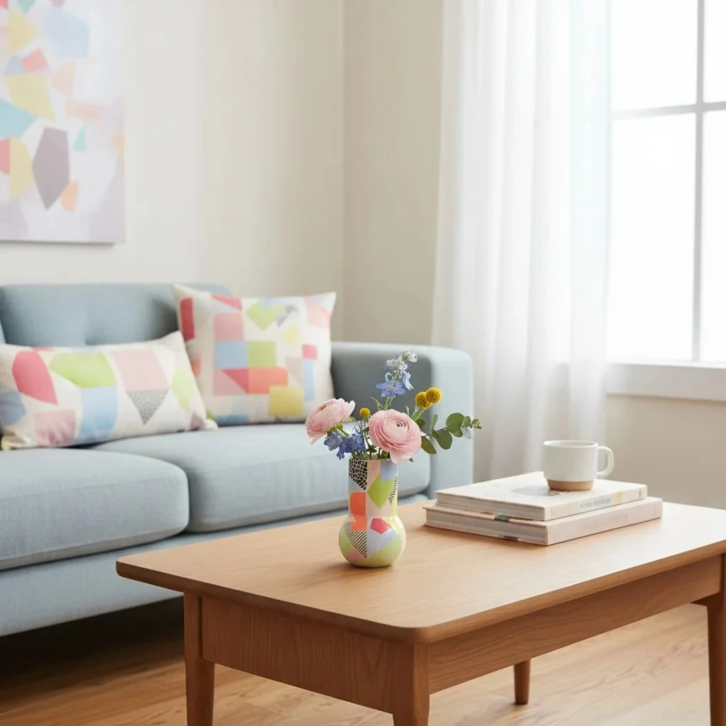 Memphis Ceramic Vase