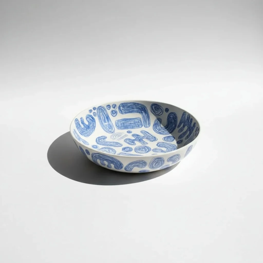 Stoneware Büyük Tabak