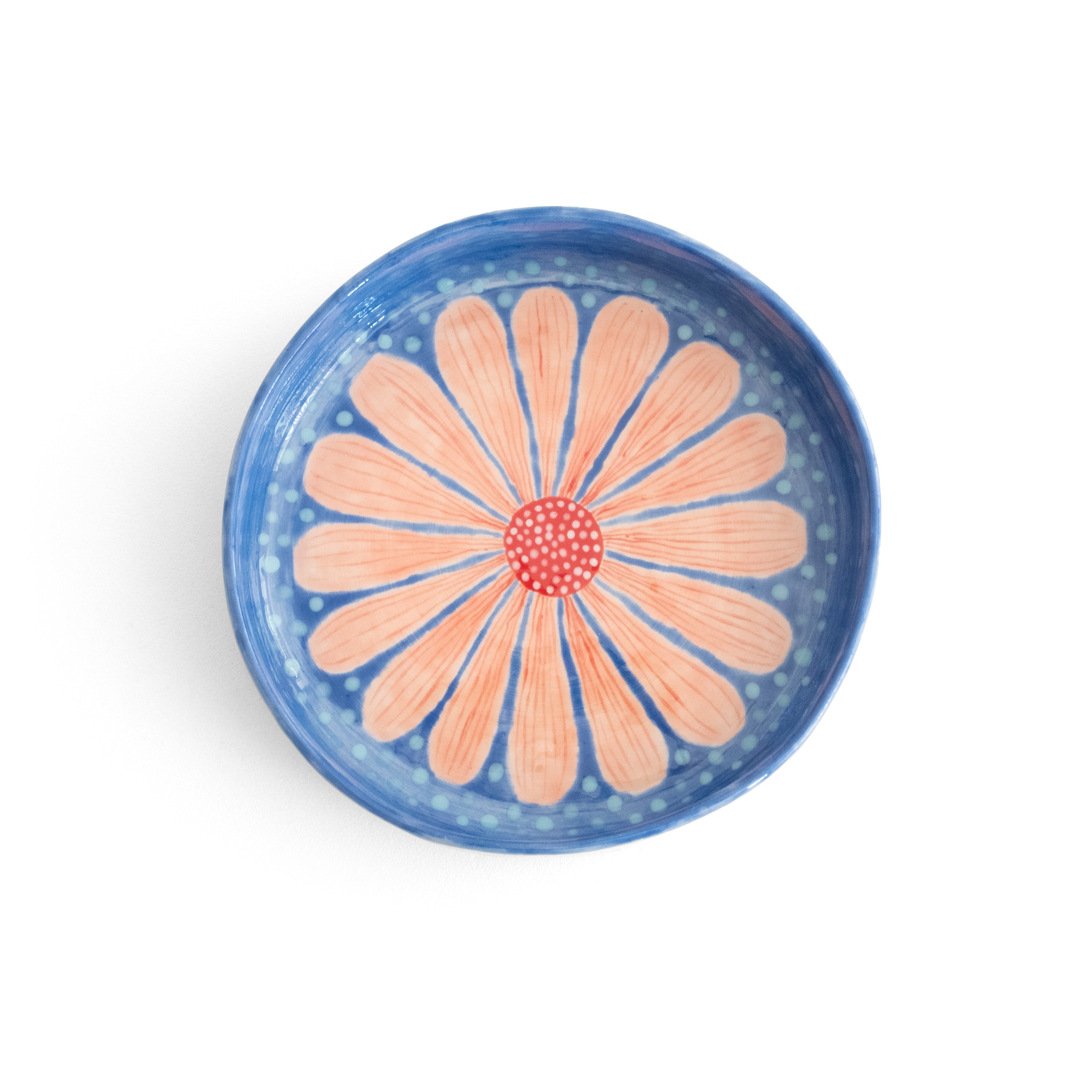 Coloured Stoneware Plate
