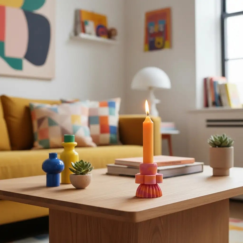 Puzzle Candle Holder
