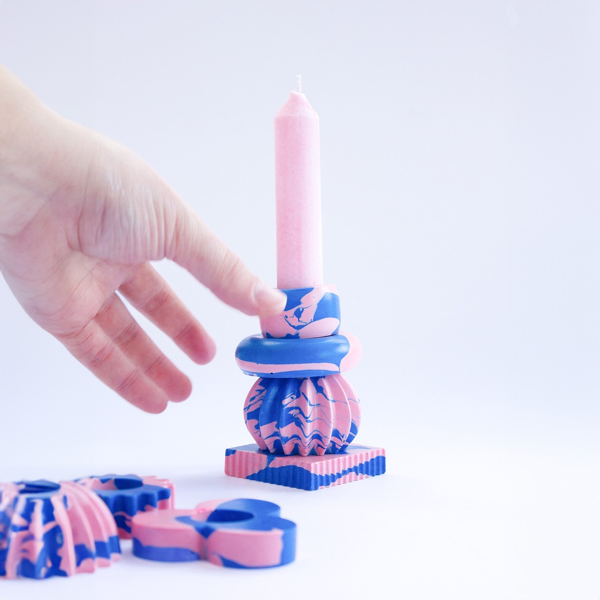 The Goatz Puzzle Candle Holder