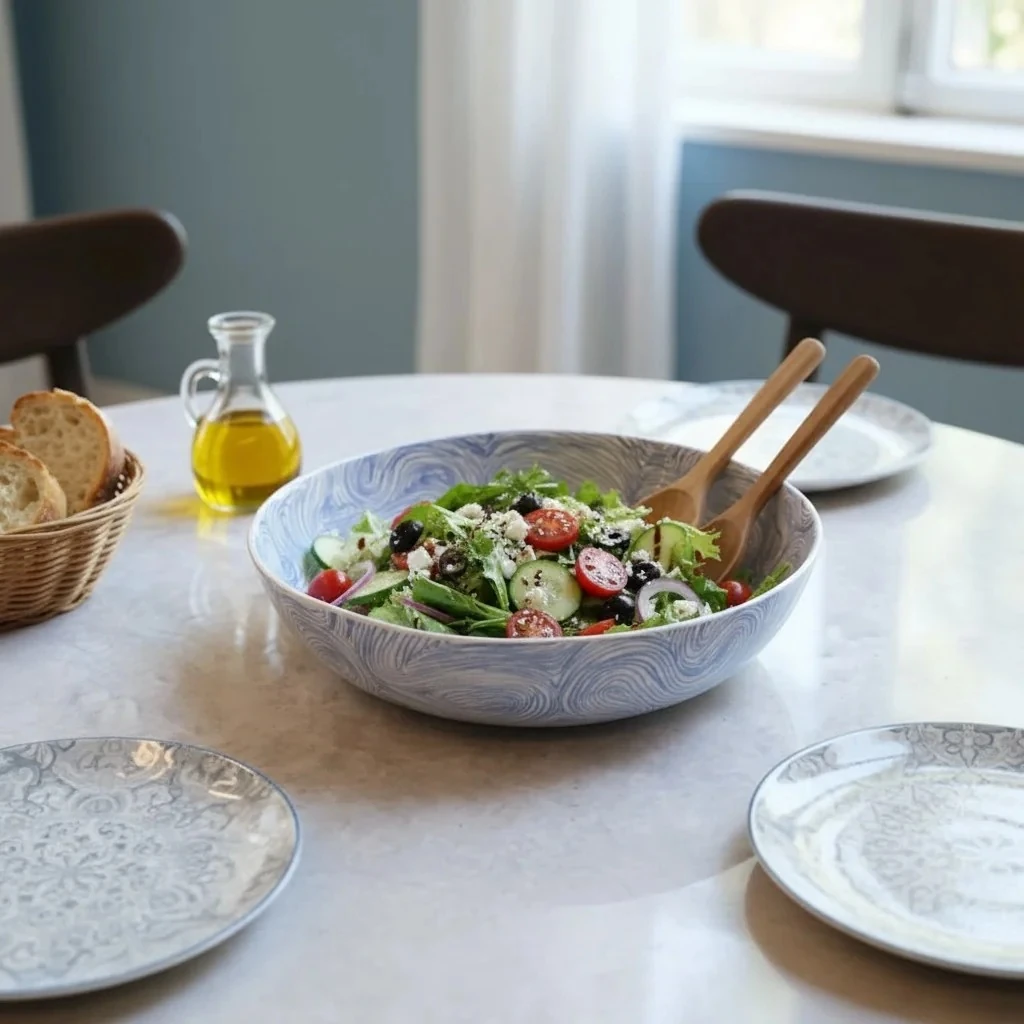 Stoneware Büyük Tabak