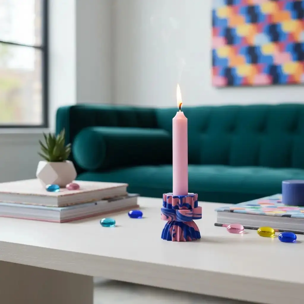 The Goatz - Puzzle Candle Holders