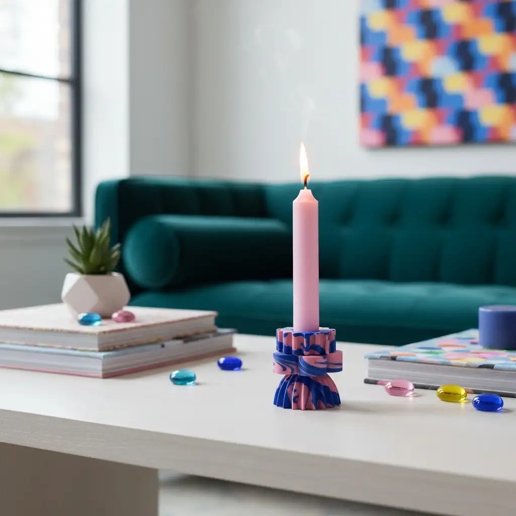 The Goatz Puzzle Candle Holder