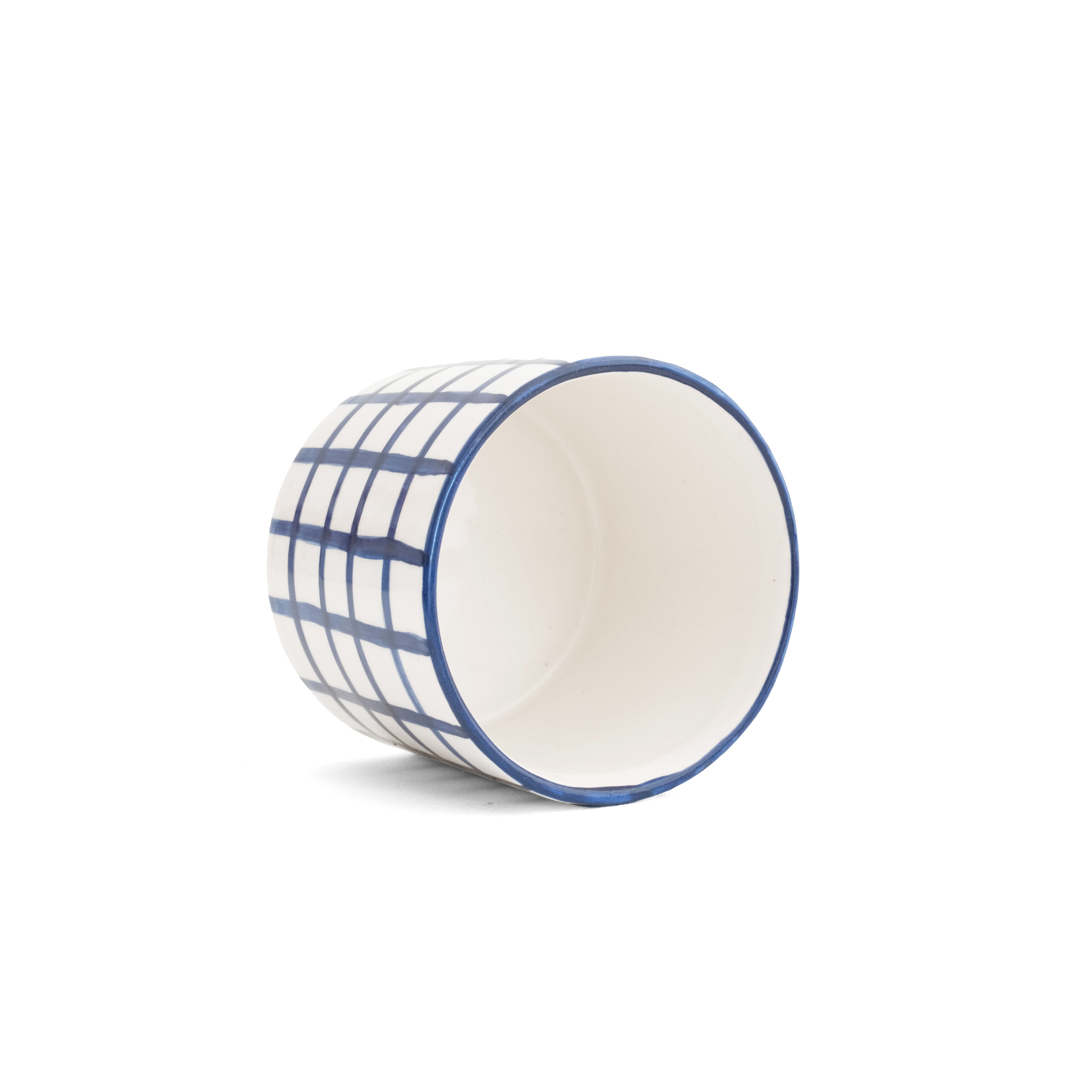 Stoneware Çizgili Kase