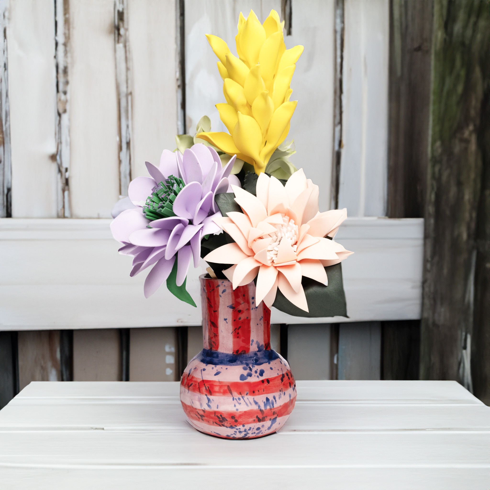 Splash Ceramic Vase