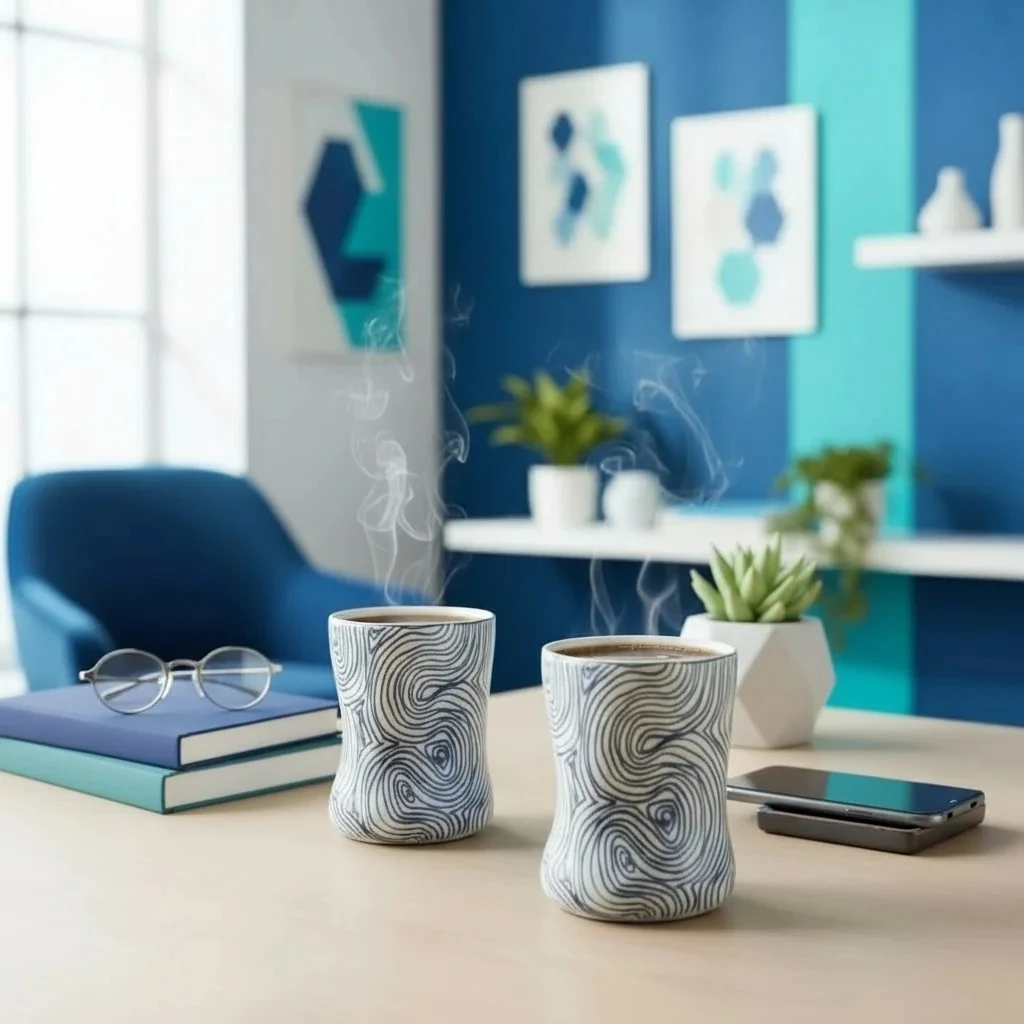 İkili Stoneware Bardak