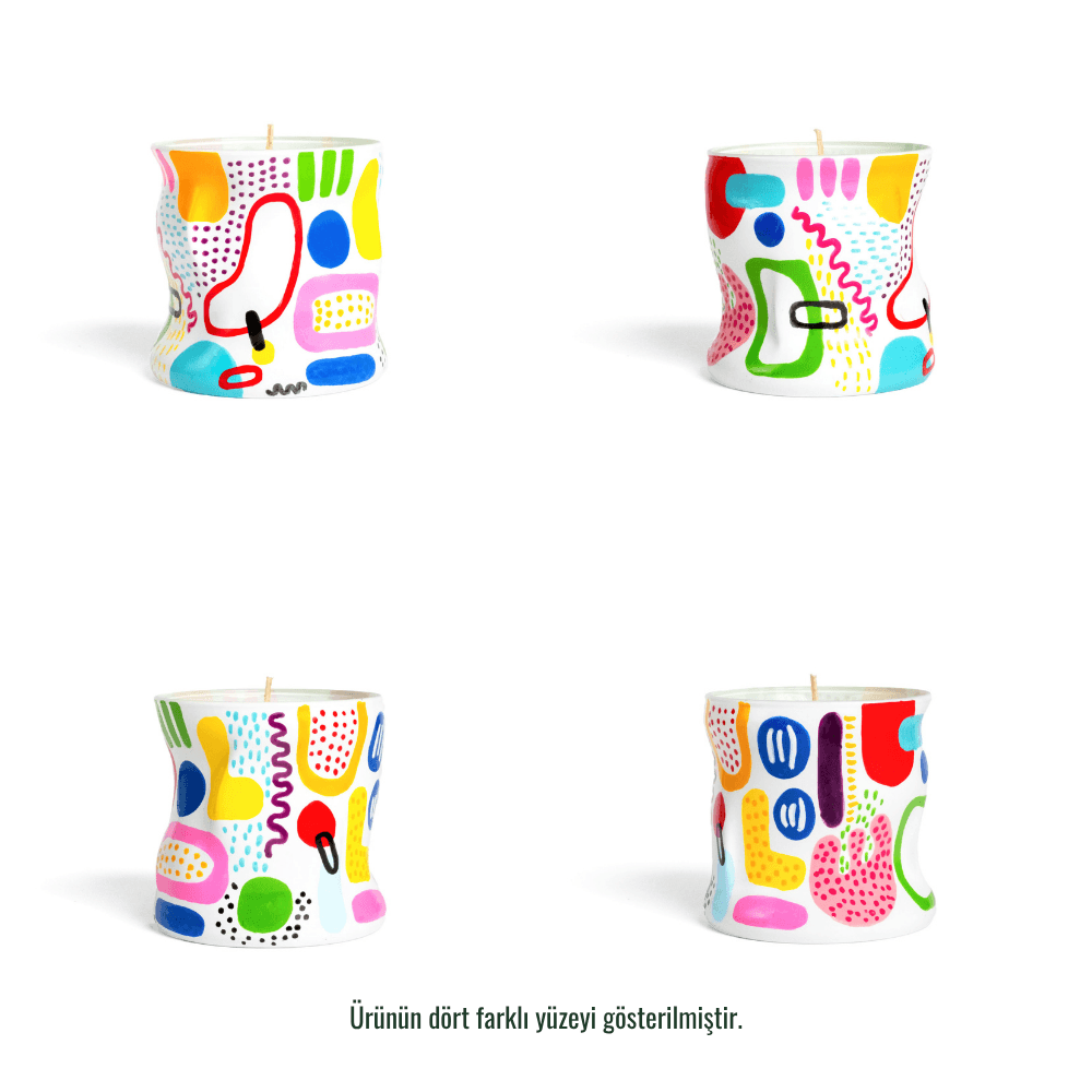 Glass Pop Up Soy Candle
