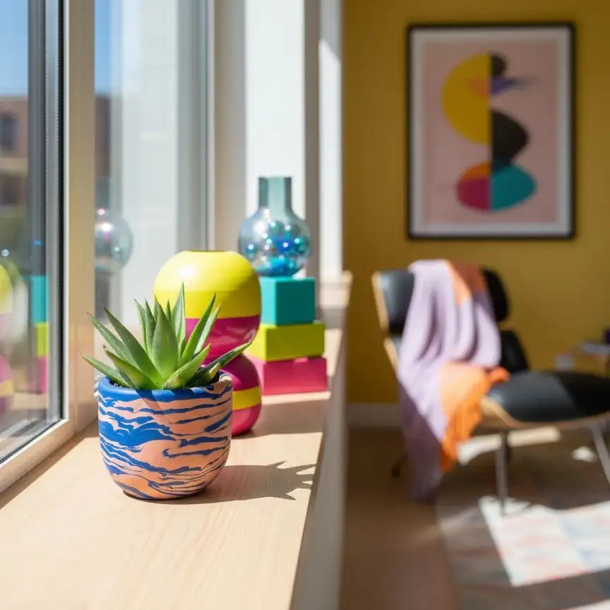 The Goatz Jesmonite Pots