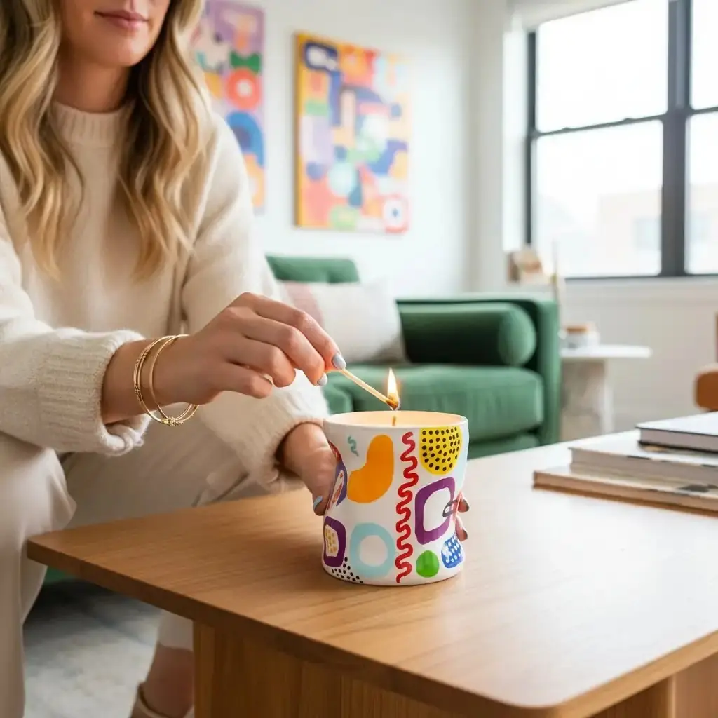 The Goatz - Eco-Friendly and Sustainable Glass Pop Up Soy Candle-43