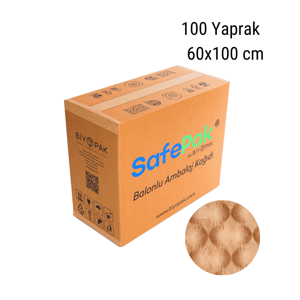 SafePak Balonlu Ambalaj Kağıdı 100 Yapark (60x100cm)