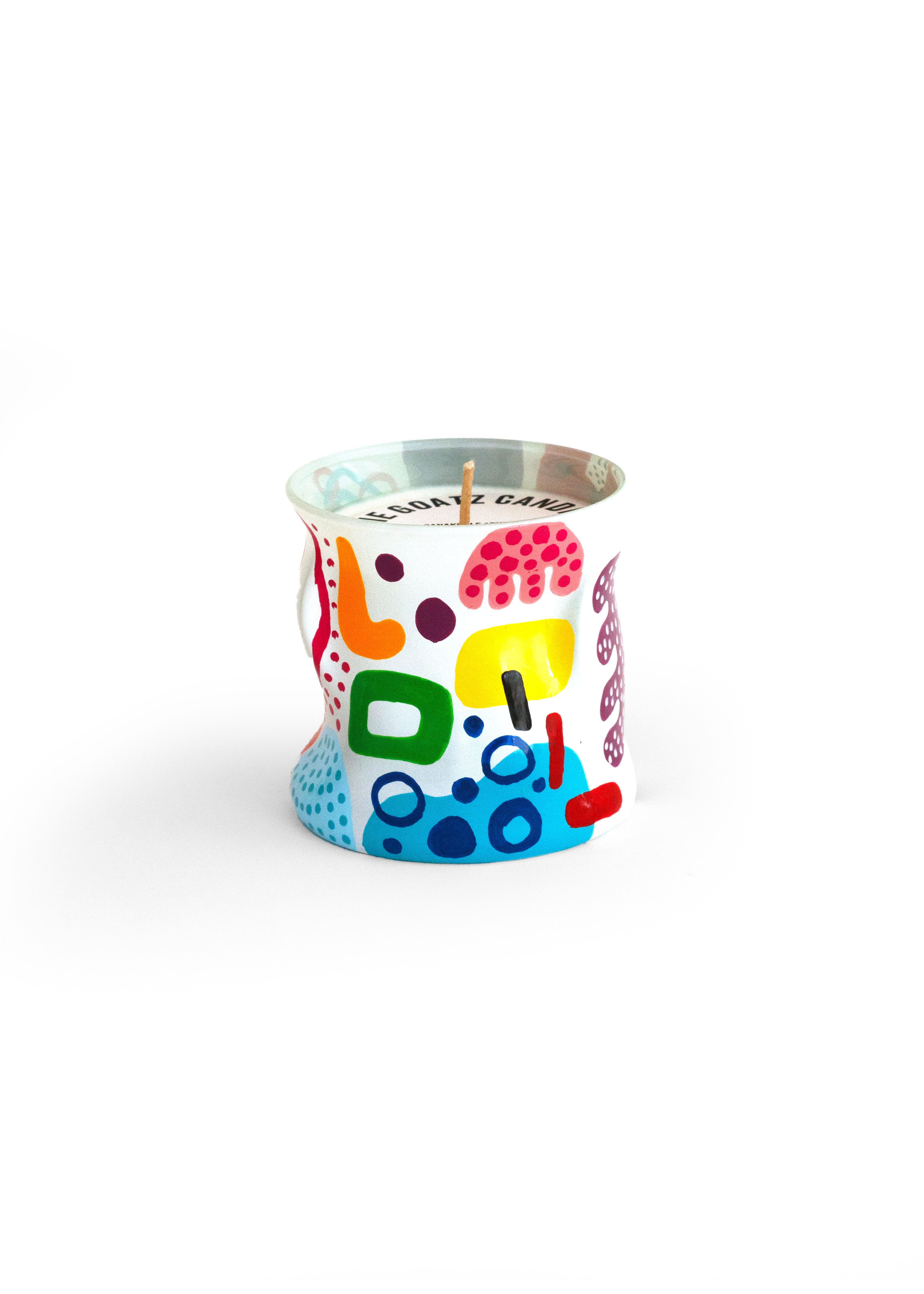 The Goatz Candles Glass Pop Up Soy Candle