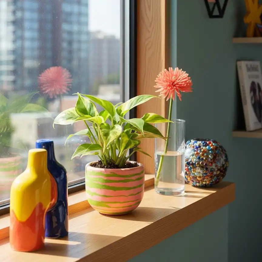 The Goatz Jesmonite Pots