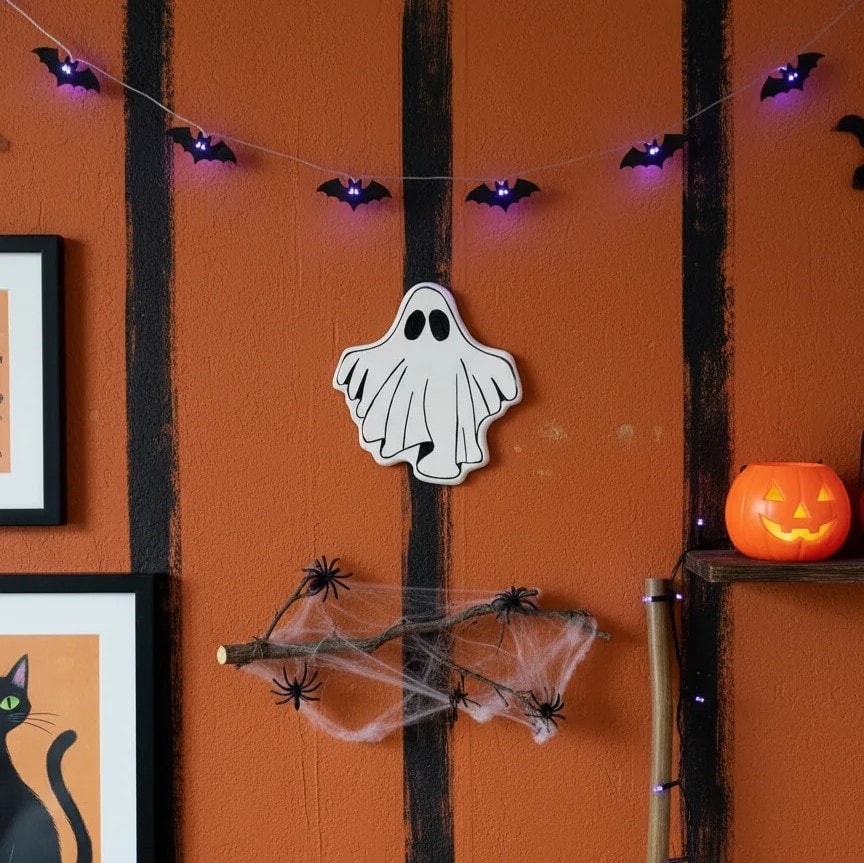 3' lüSeramik Hayalet Duvar Süsü (Sınırlı Üretim)