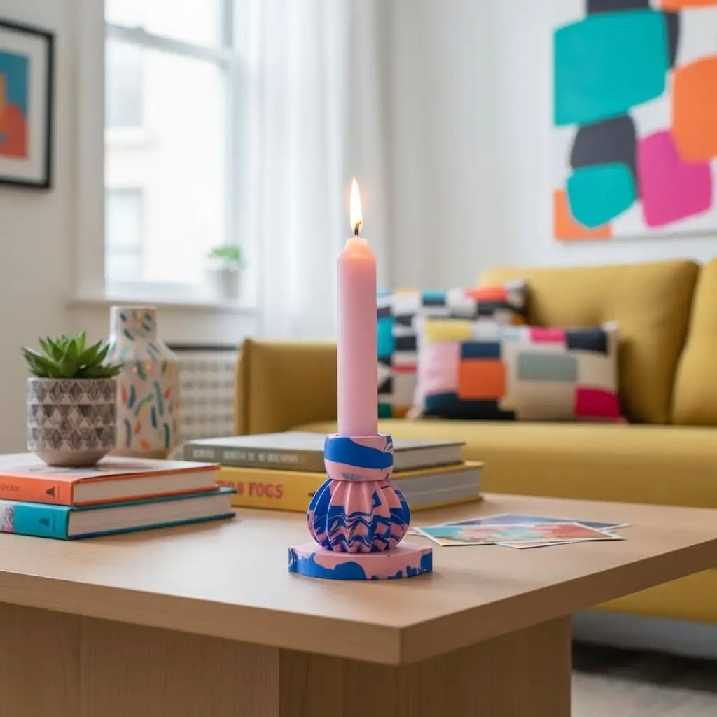 The Goatz Puzzle Candle Holder