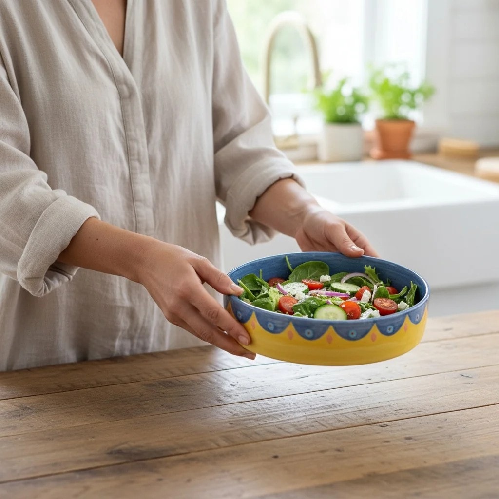 Renkli Stoneware Tabak