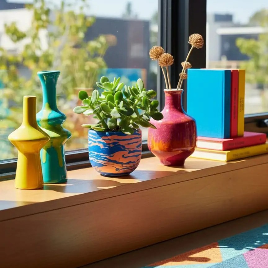 The Goatz Jesmonite Pots