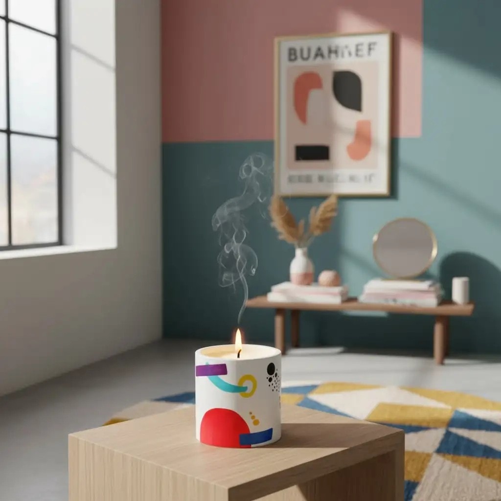 Pop Up Concrete Candle-11