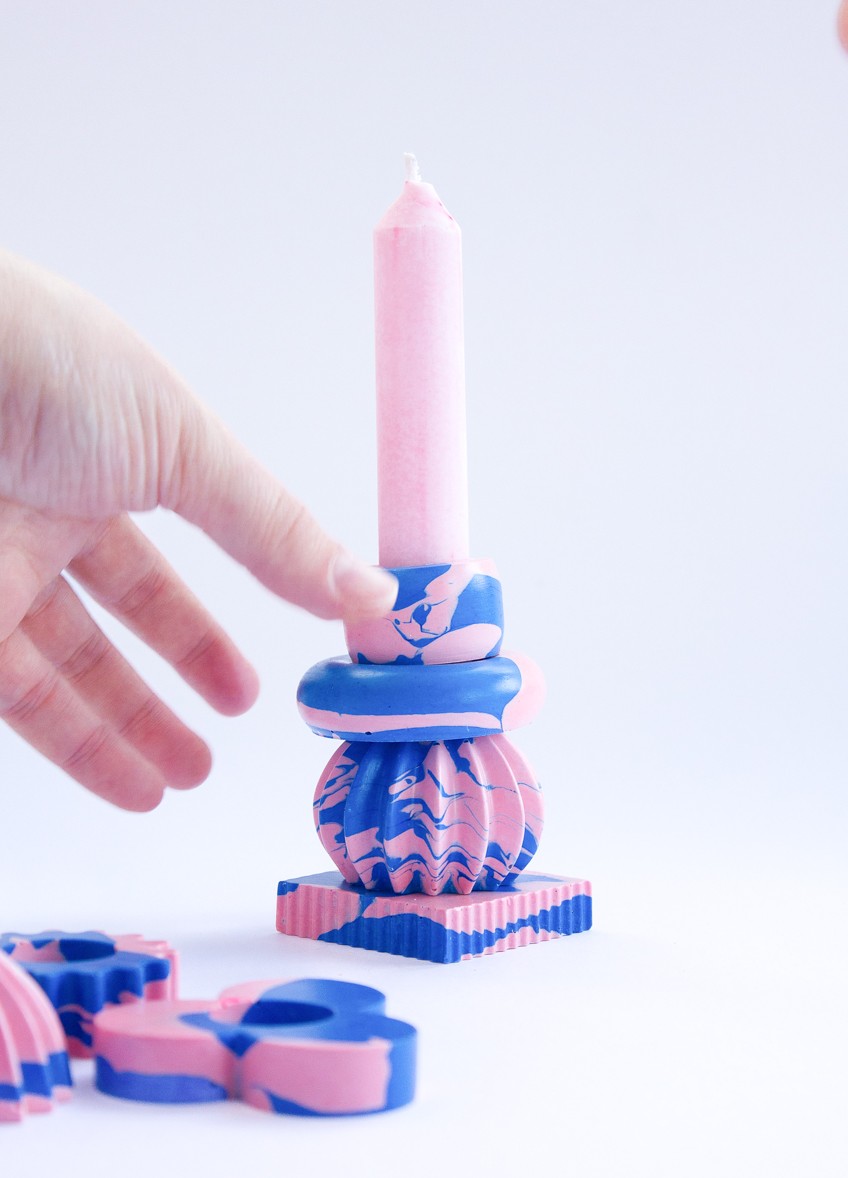 The Goatz Puzzle Candle Holder